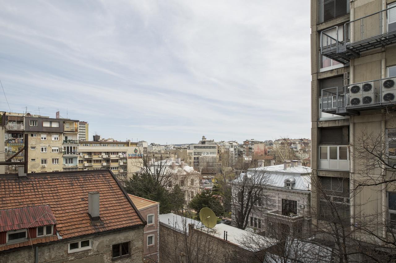 Apartment Slavija Square/Clinical Center Of Serbia Belgrád Kültér fotó